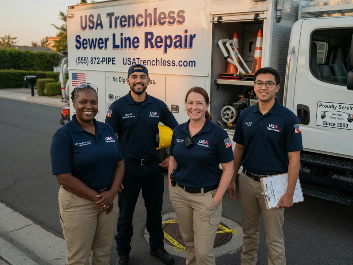 Sewer Line Repair company in Coweta, OK